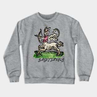 Sagittarius - Medieval Astrology: Crewneck Sweatshirt